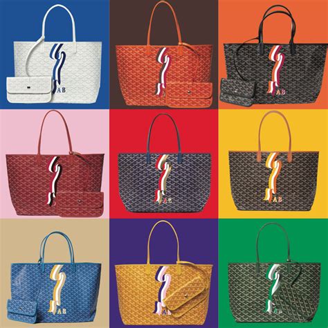 goyard colors and colors